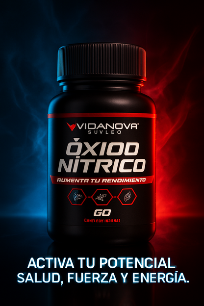 Óxido Nítrico VIDANOVA™ 1000MG 60 CAPS