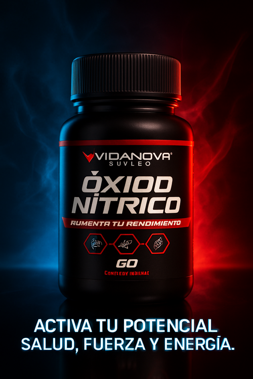 Óxido Nítrico VIDANOVA™ 1000MG 60 CAPS